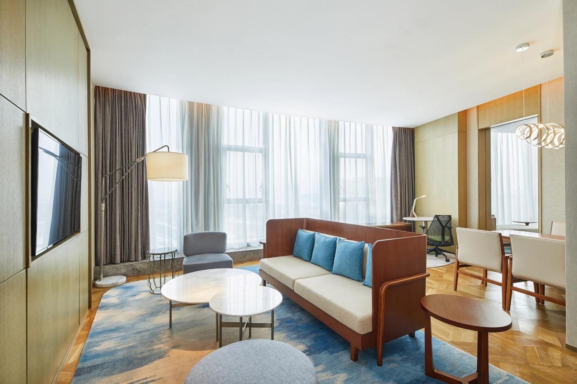 The Westin Qingdao West Coast Hotell Eksteriør bilde