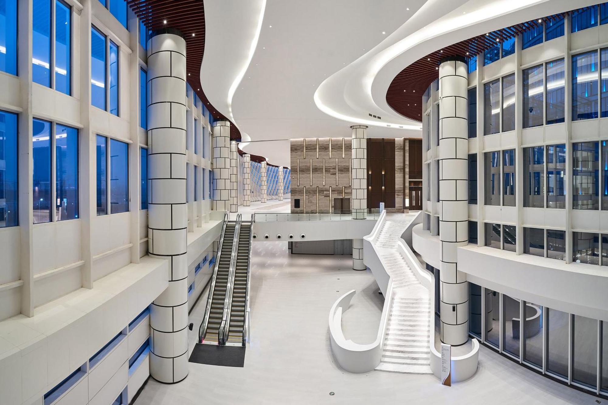 The Westin Qingdao West Coast Hotell Eksteriør bilde