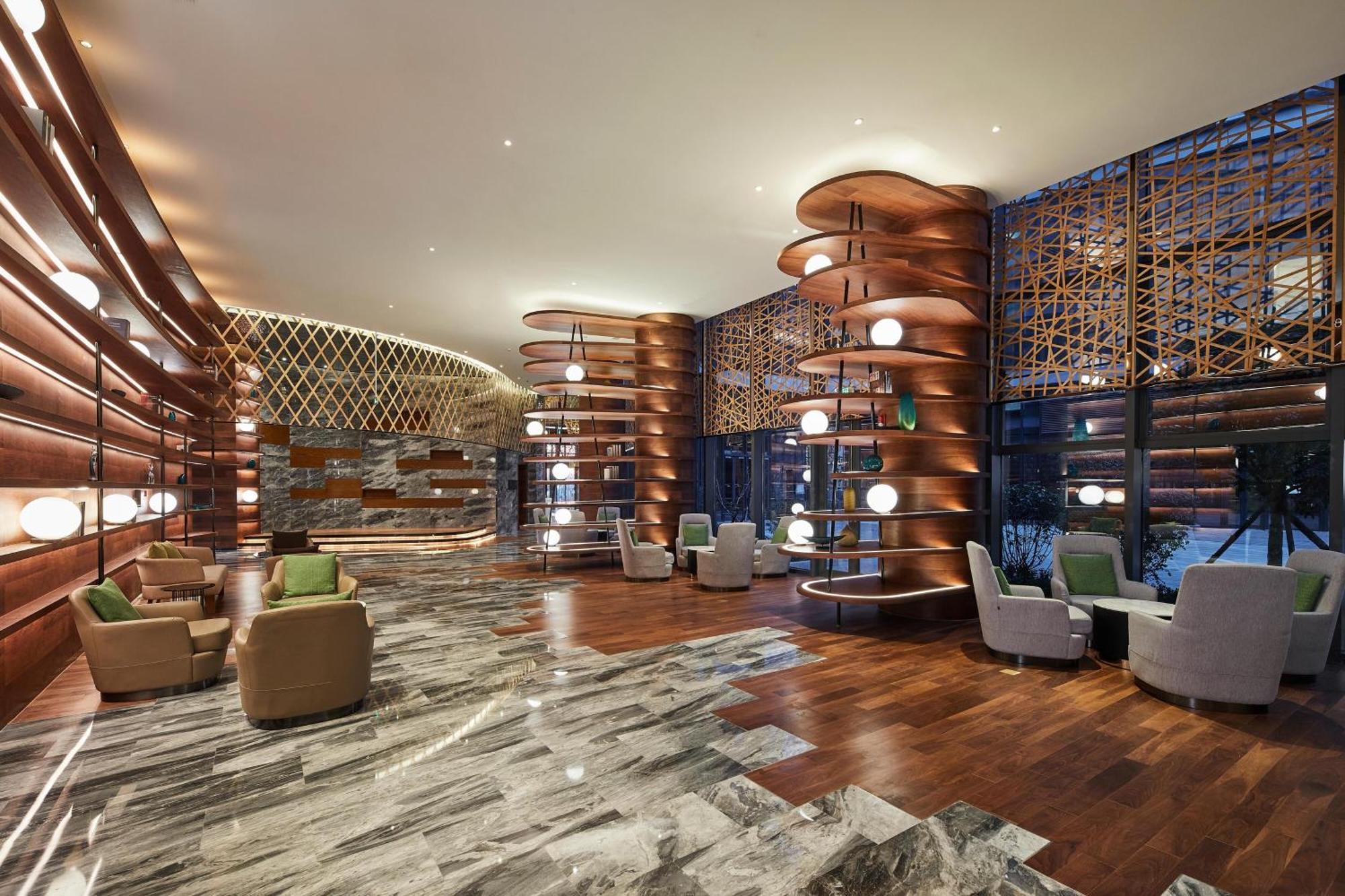 The Westin Qingdao West Coast Hotell Eksteriør bilde