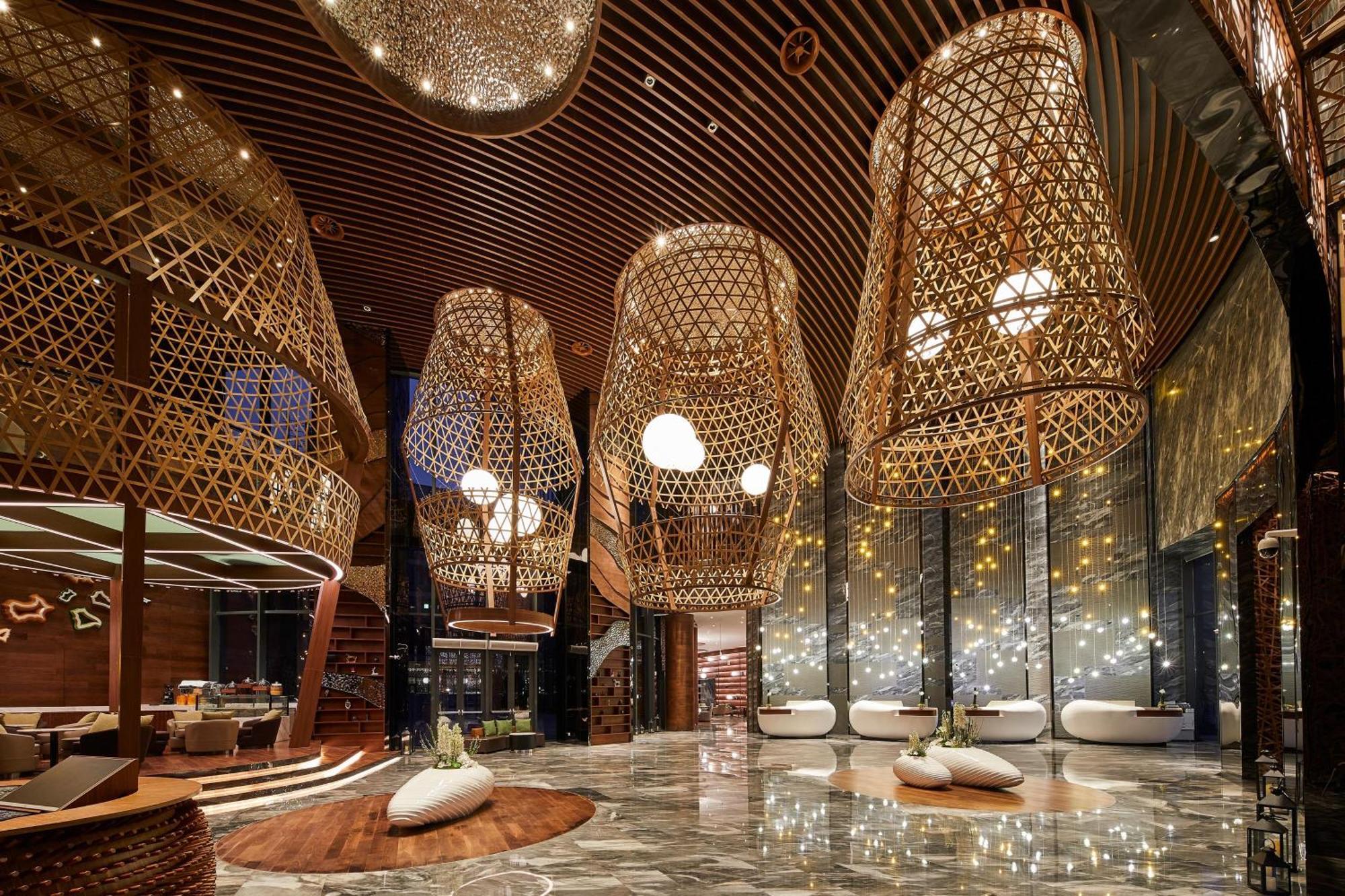 The Westin Qingdao West Coast Hotell Eksteriør bilde