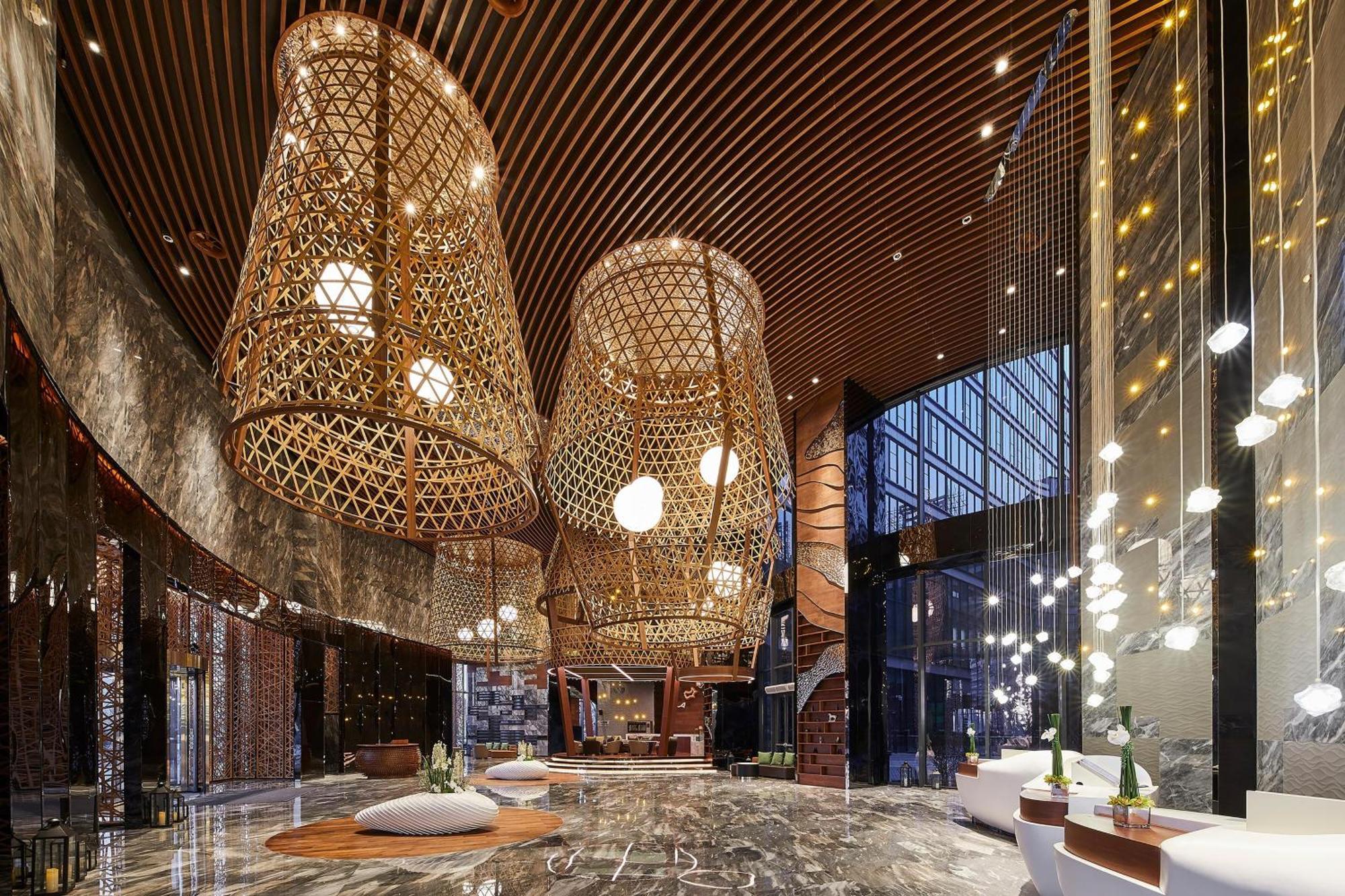 The Westin Qingdao West Coast Hotell Eksteriør bilde