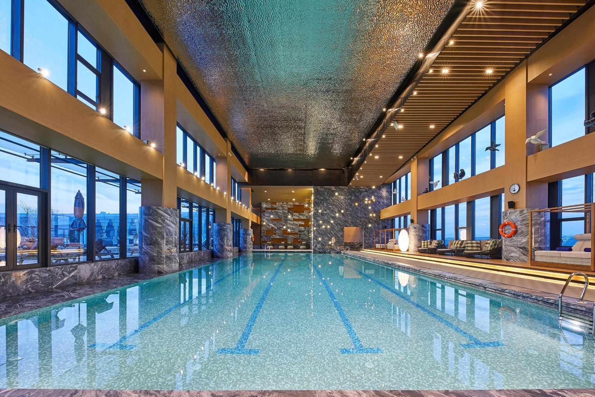The Westin Qingdao West Coast Hotell Eksteriør bilde